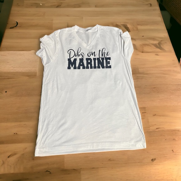 Dibs on the Marine Shirt Size LG - Picture 3 of 5